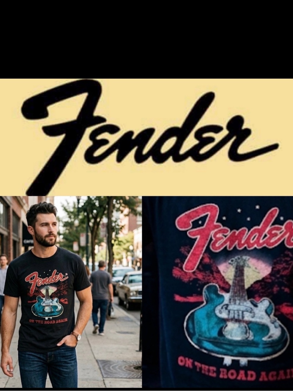 Fender Men’s tee